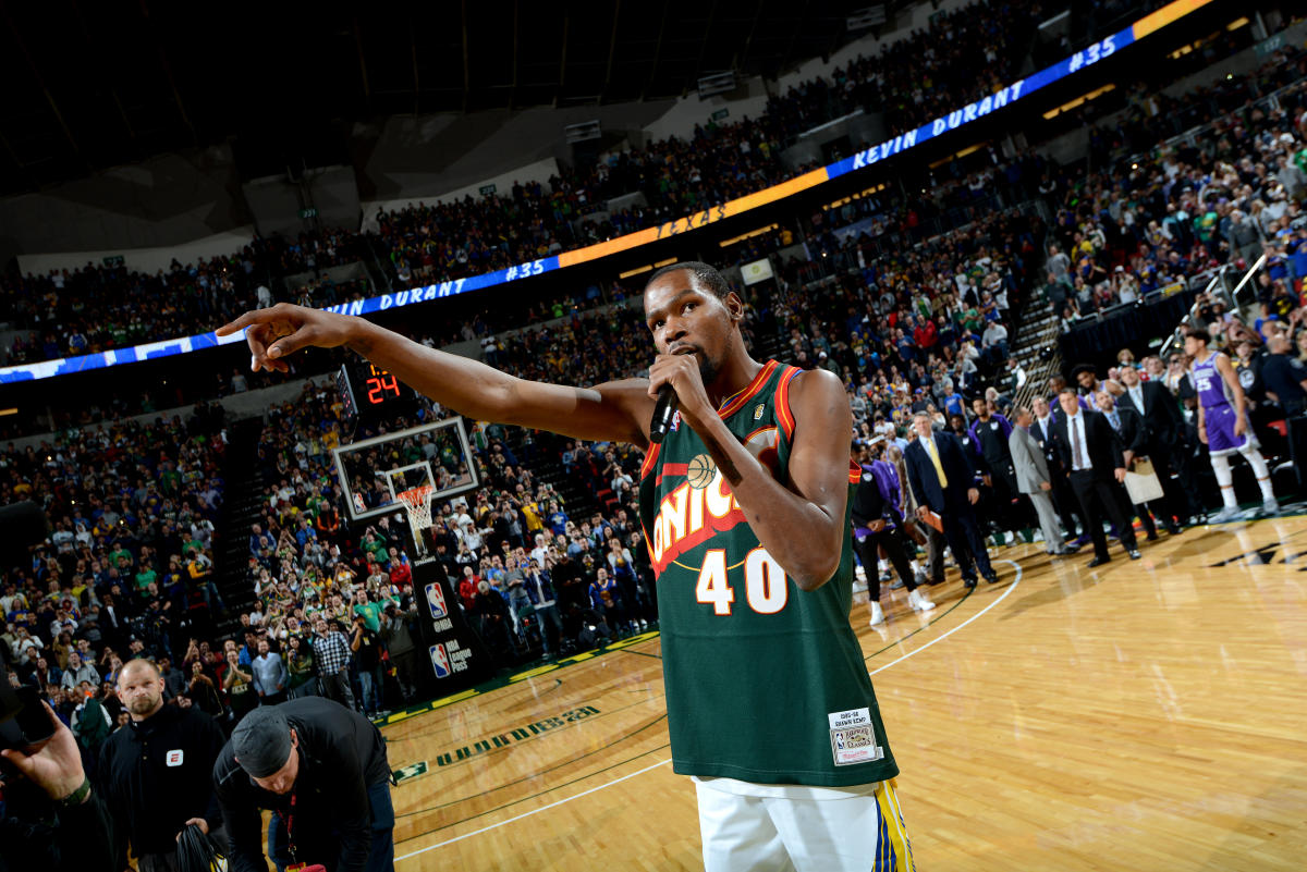 If and when the Sonics return to Seattle, could Kevin Durant come