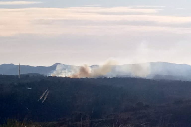 Incendio en Paso de la Pampa
