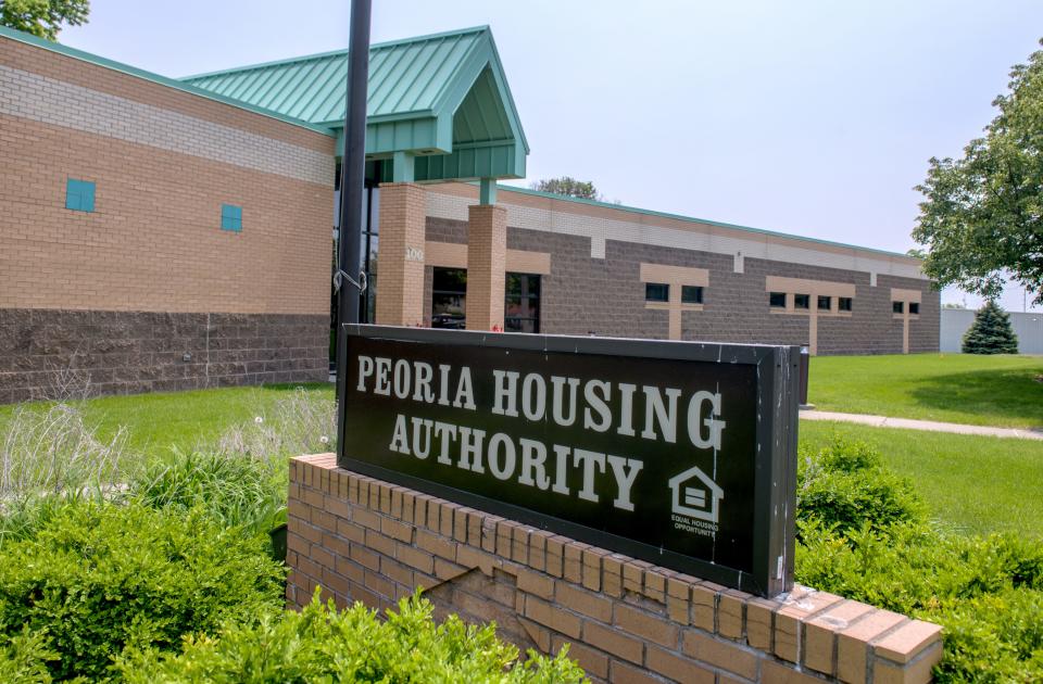 Peoria Housing Authority headquarters at 100 S. Richard Pryor Place in Peoria.