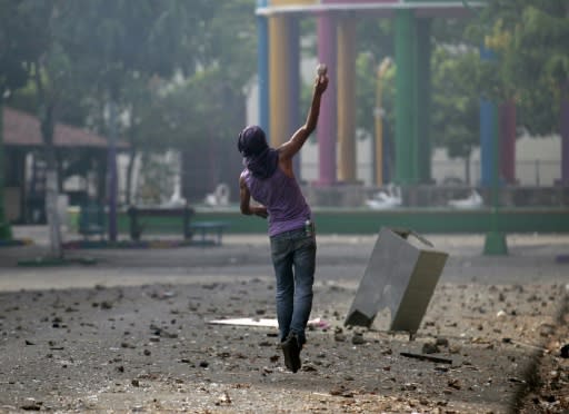 Clashes between protesters and police have erupted in the Nicaraguan city of Masaya, a hotbed of resistance to President Daniel Ortega