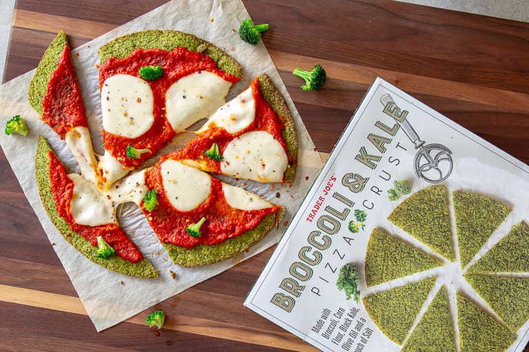 7) Broccoli & Kale Pizza Crust