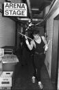 <p>Is there any other band that defined the '80s more than Spandau Ballet? One of the band members, John Keeble, is seen backstage ready to perform at Ahoy in Rotterdam, Netherlands. </p>