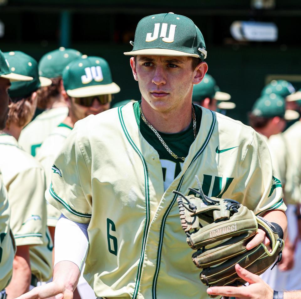 Jacksonville University sophomore second baseman Justin Nadeau, a Bartram Trail graduate, leads the Dolphins with a .404 average and is hitting .435 in ASUN games.
