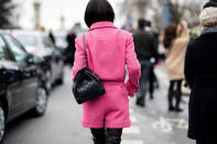 <p>Street-style fans approve of the Gabrielle Backpack.<br> (Photo: Courtesy of Chanel) </p>