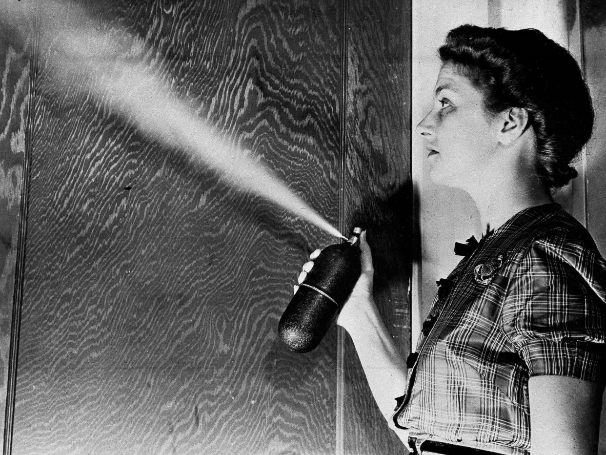 DDT spray toxic chemicals