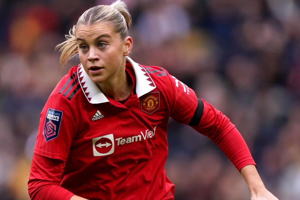 Alessia Russo’s contract at Manchester United expires in the summer (John Walton/PA) (PA Wire)