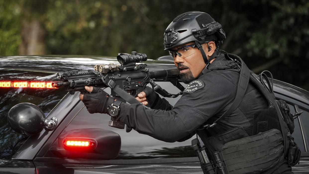  Shemar Moore as Hondo in S.W.A.T. season 7. 