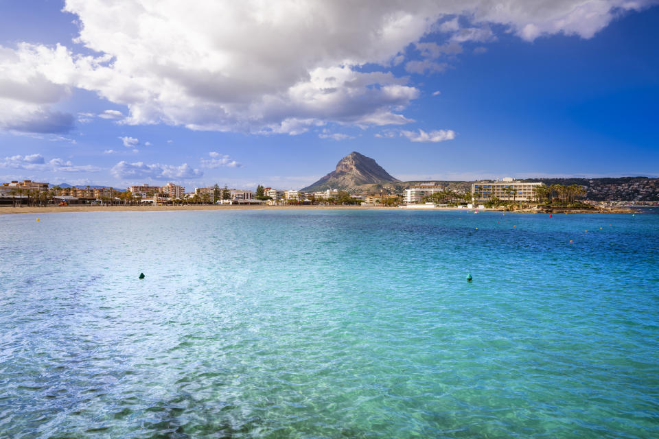 Javea Xabia Playa El Arenal beach in Alicante also ranked highly with Spanish families. (Getty Images)