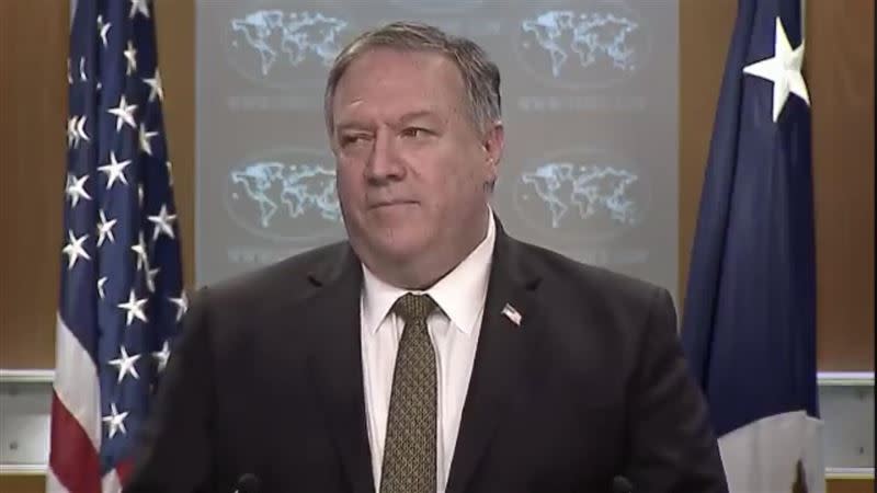  美國國務卿蓬佩奧（Mike Pompeo）宣布20日召開台美經濟對話。( 圖/翻攝推特)