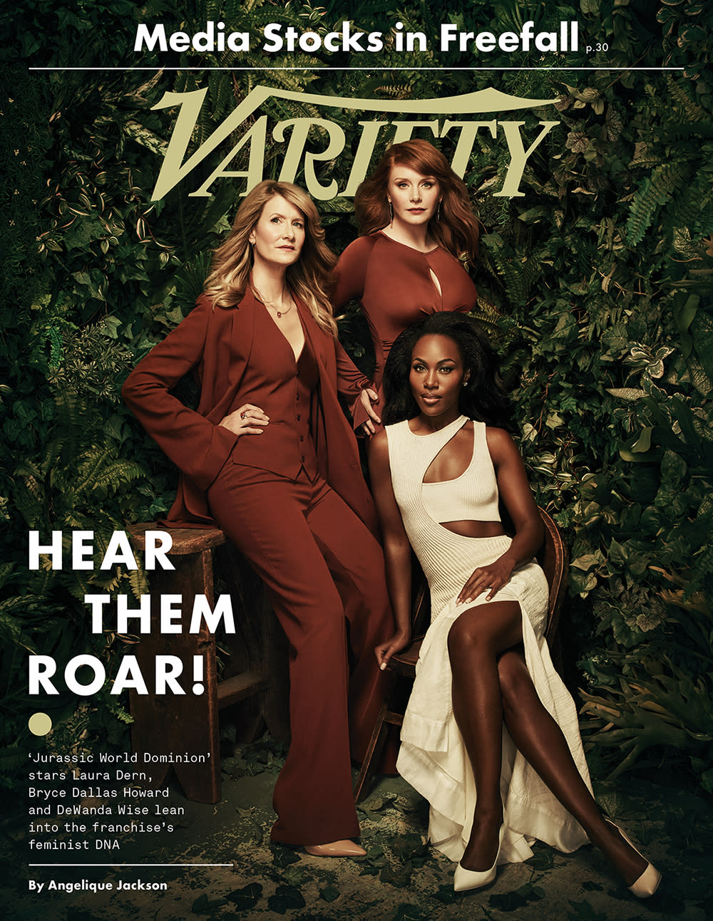 Women of Jurassic World Variety Cover