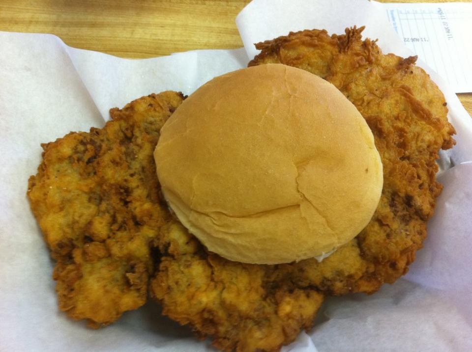 Oklahoma: Chicken Fried Steak Sandwich