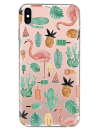 La custodia con disegnati fenicotteri rosa, cactus, fette di anguria, ananas e ghiaccioli è un concentrato di simbologia estiva formato smartphone. La produce il marchio Bakicey per iPhone Xr; iPhone X; iPhone Xs. Prezzo: 8,99 euro su amazon.it (Instagram)