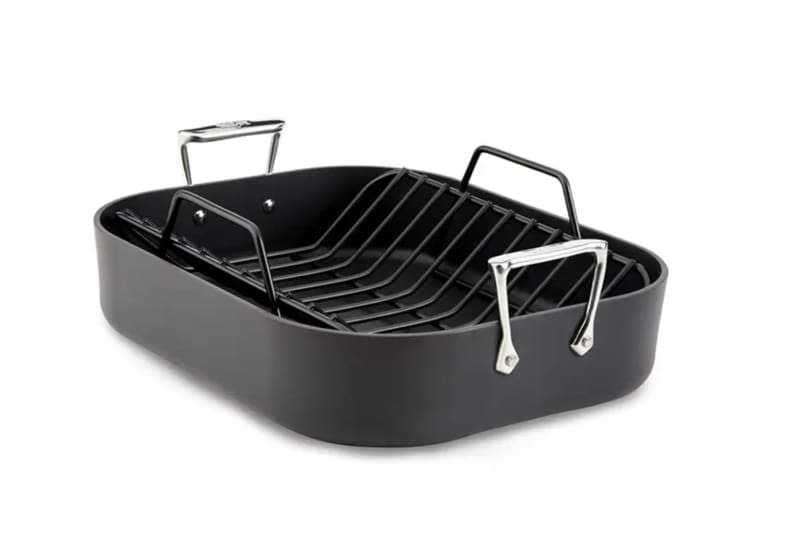 All-Clad Hard Anodized Nonstick 13” x 16” Roaster (Packaging Damage)