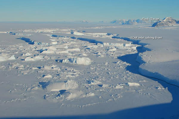 Stunning Antarctic Images Reveal Changes in Continent's Ice