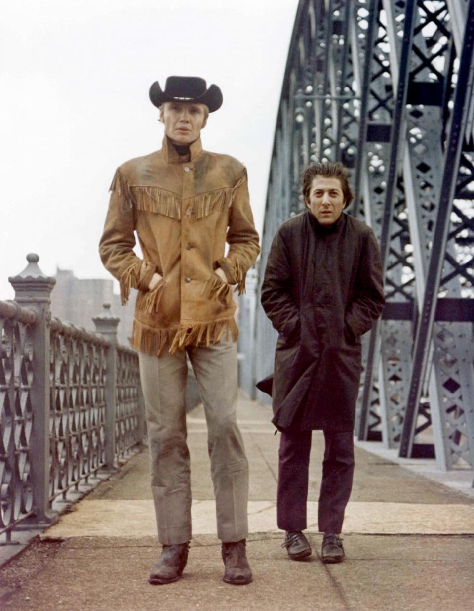 PHOTO: Dustin Hoffman and Jon Voight appear in the movie 'Midnight Cowboy.' (United Artists via Corbis via Getty Images)