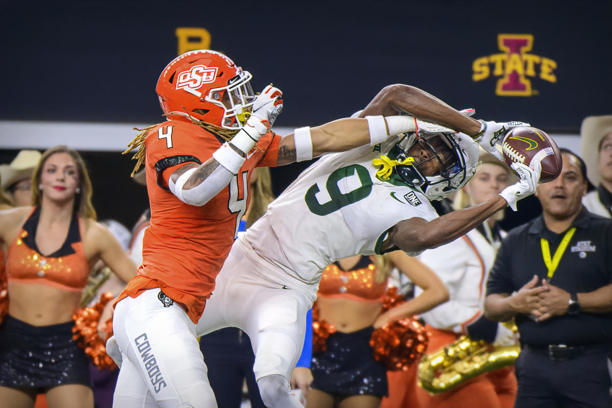 New England Patriots select speedy Baylor WR Tyquan Thornton in second  round of NFL draft