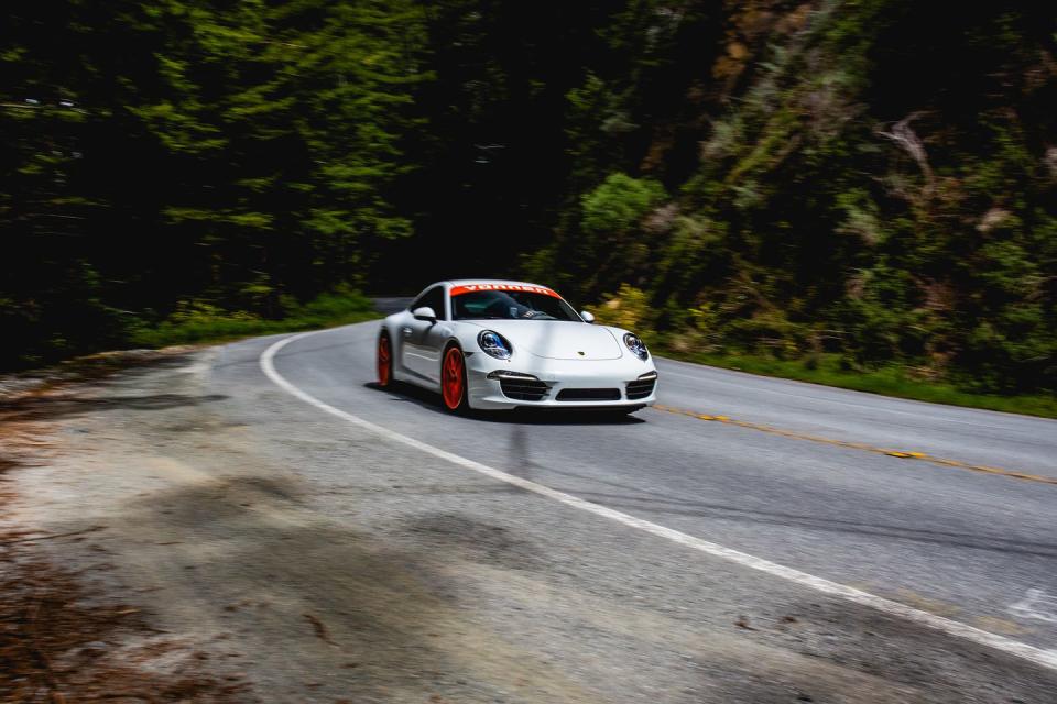 <p>When new, the 2013 911 Carrera that we're driving leveraged 350 horses and 287 lb-ft of torque from its 3.4-liter flat-six, which in our testing was enough to get a similar 2014 model to 60 mph in 4.2 seconds with the standard seven-speed manual.</p>