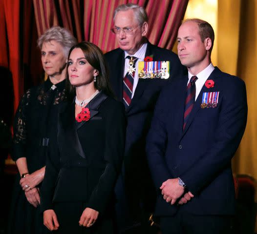 CHRIS RADBURN/POOL/AFP via Getty Kate Middleton and Prince William at the Festival of Remembrance in 2022