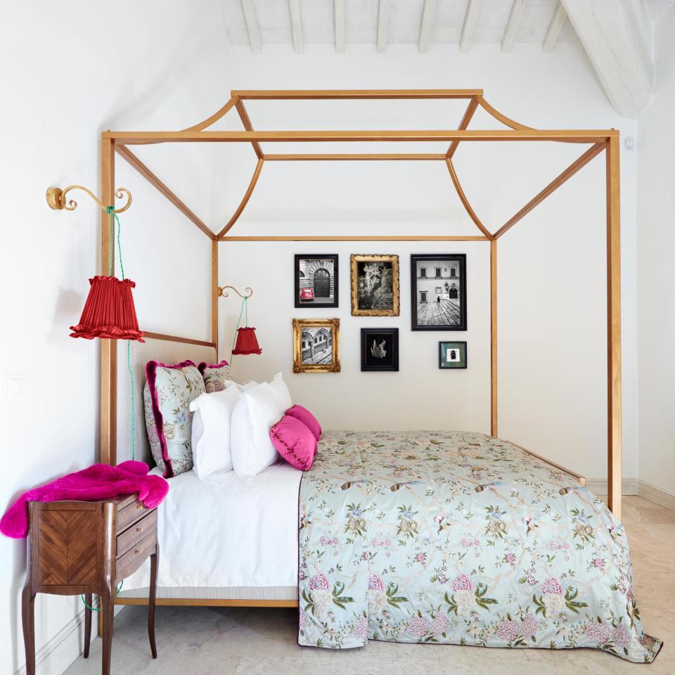 A bedroom at Villa Podere Polino