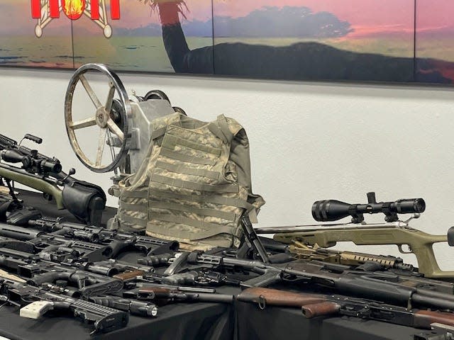 "Operation Tropic Like It's Hott" targeted alleged drug dealers across Lee County and concluded Thursday, July 18, 2024, with over 50 arrests and items such as a "pill-fabricating wheel" confiscated.