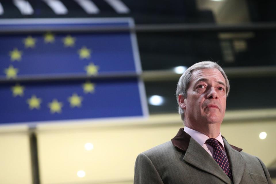Former Brexit Party leader Nigel Farage (PA Archive)