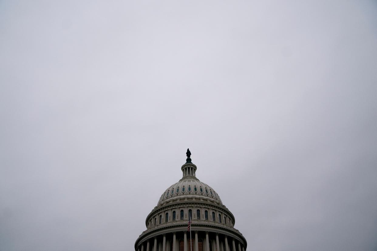 The US Capitol is seen in Washington, DC