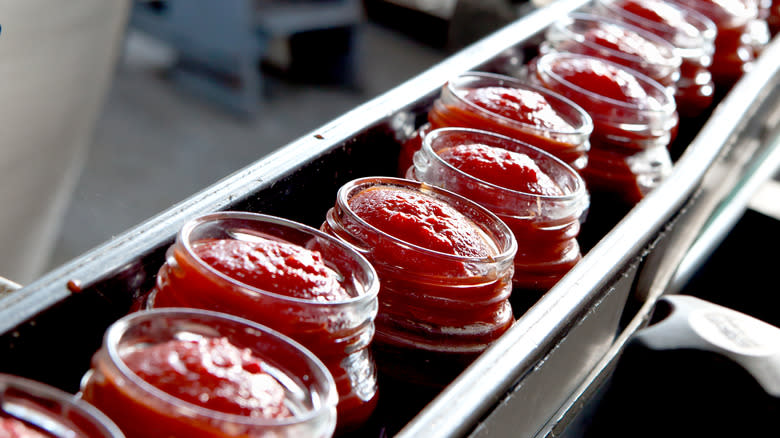 jars tomato paste production line 