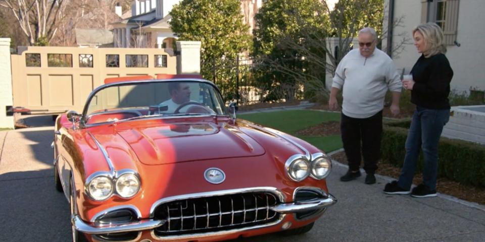 Todd Chrisley, Harvey Hughes, and Julie Chrisley in season 10, episode four of "Chrisley Knows Best."