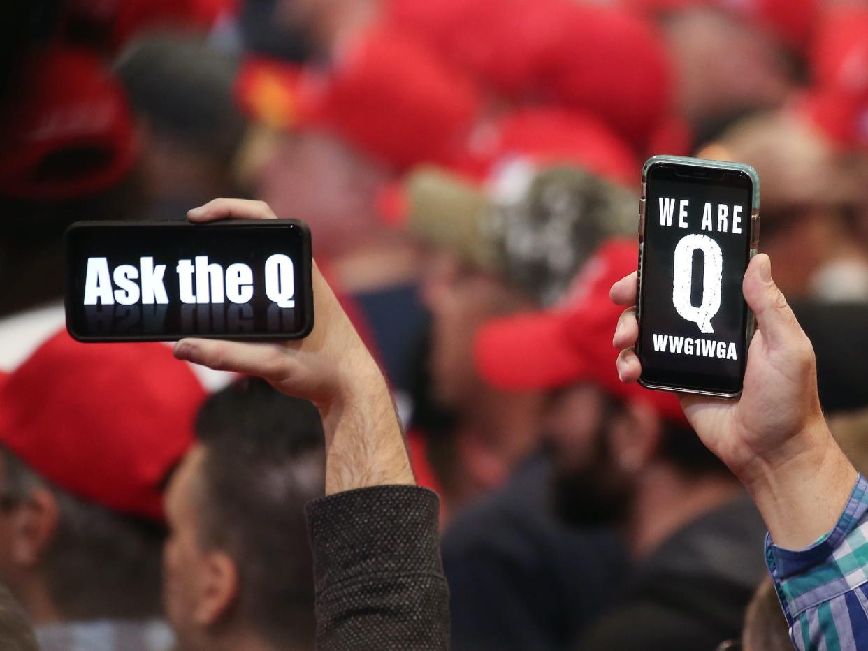 QAnon phones