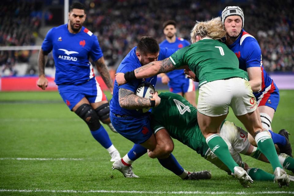 France came out on top a year ago on their way to the Grand Slam (AFP via Getty Images)