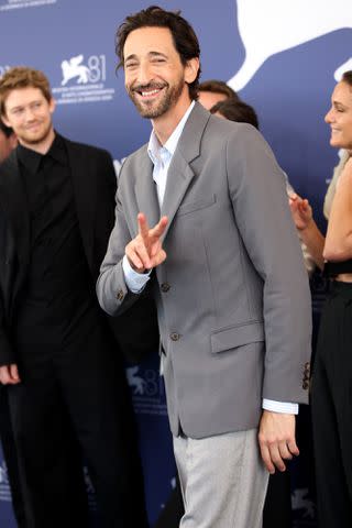 <p>Daniele Venturelli/WireImage</p> Adrien Brody