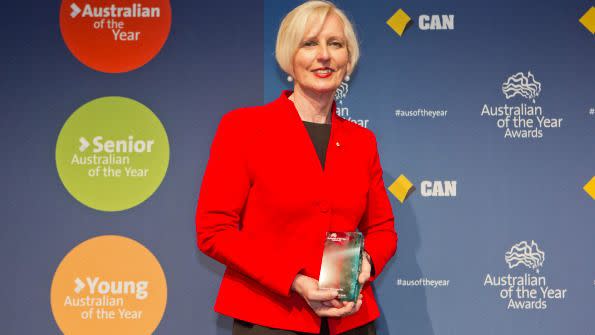 Queensland Australian of the Year Catherine McGregor has branded overall winner David Morrison as a ‘weak and conventional choice’ for Australian of the Year during a controversial interview.