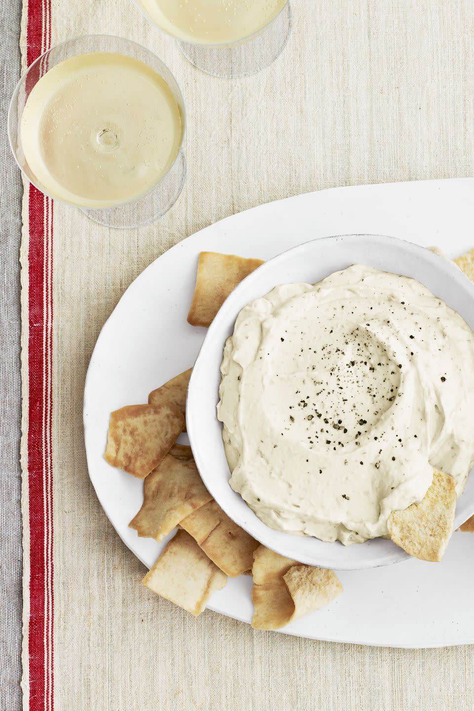 Lemon Goat-Cheese Dip