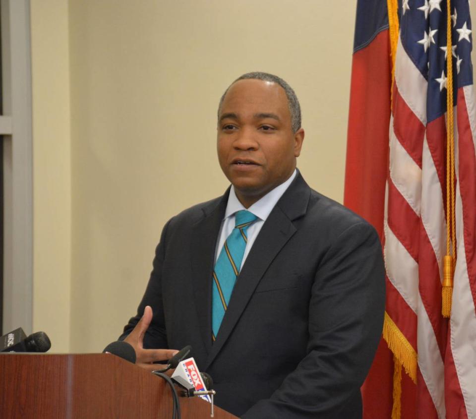 District Attorney Spencer Merriweather says his office is analyzing cases of inmates being considered for early coronavirus-related release but that he won’t sacrifice public safety.
