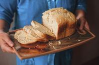 <p>Many people in the health community wouldn't even consider eating a slice of white bread—it can sometimes seem like it's whole wheat, multi-grain, or bust. But if you eat the right kind of white bread, it's not going to set you back. "Typical grocery store white bread doesn’t really have any nutritional benefits since the process of making it involves white flour, which only uses the endosperm of the wheat," Dr. Schwartz explains. </p><p> His solution for those who prefer white bread? Make it yourself: "This way you can control the ingredients that go in and don’t need to worry about putting in additives that companies use which increases shelf-life and creates a fluffy consistency." </p>