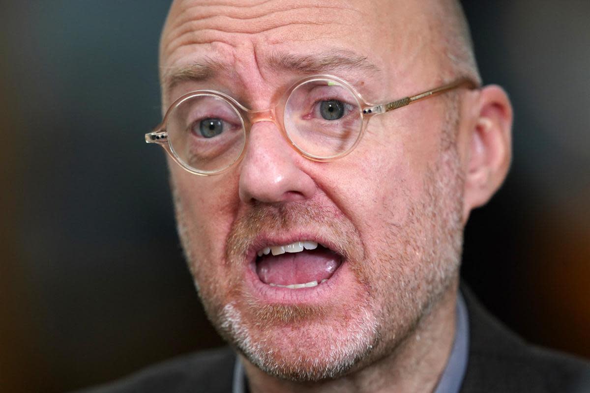 Patrick Harvie is 'angry' that the Government has dropped a major climate target <i>(Image: PA)</i>