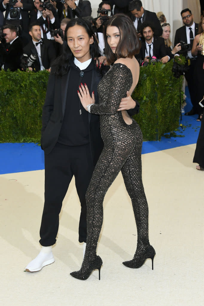 Bella Hadid and Alex Wang. (Photo: Getty Images)