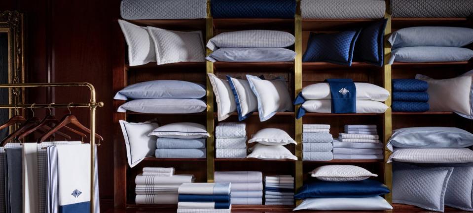 Ralph Lauren Looks to—What Else?—Classic Shirts for His Latest Bedding Collection