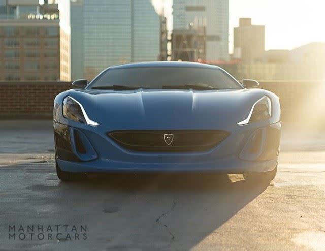 Rimac Concept One電動超跑所使用的電池模組是台灣製造。（圖／翻攝自Manhattan Motorcars官網）