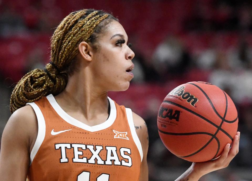 Texas guard Sonya Morris swished a 3-point shot near the end of the second quarter in Saturday night's win over East Carolina. It had been awhile for Morris, who had missed the previous 10 games with an injury. “I've literally been dreaming about (that shot)," Morris said. "Imagining it, daydreaming, dreaming in my sleep. I've been thinking about it non-stop."