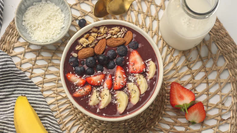 At-home acai bowl