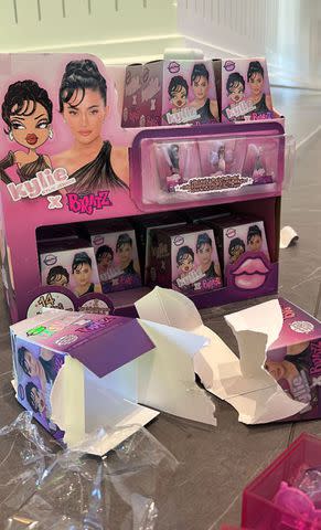 <p>Kylie Jenner Instagram</p> Kylie Jenner shares photo of her new Bratz dolls