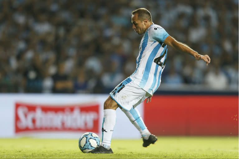 Marcelo Díaz, el autor del único tanto en el histórico clásico ante Independiente, volverá a ser titular en Racing este viernes