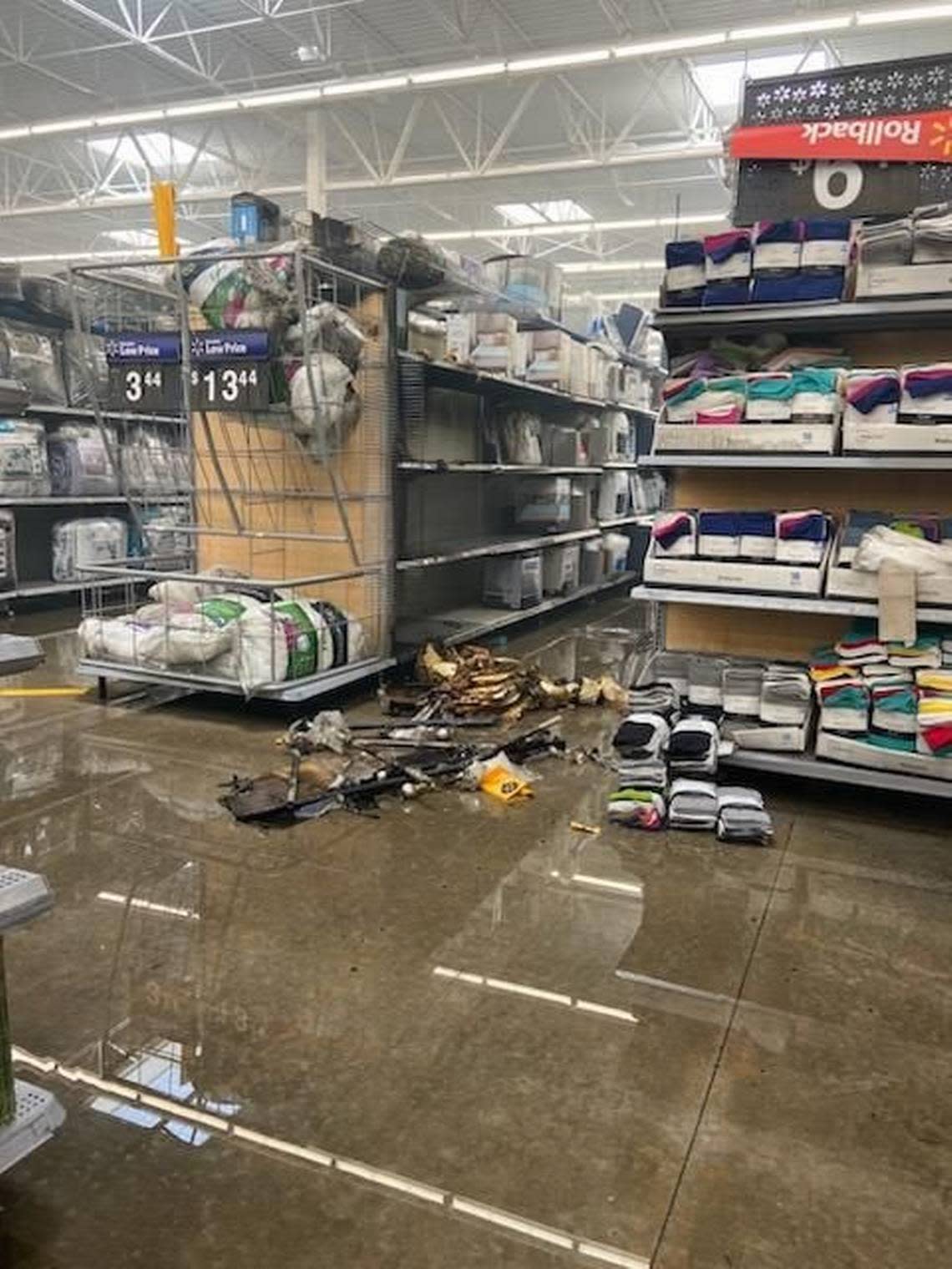 A fire that damaged a Walmart is under investigation, the Columbia Fire Department said.