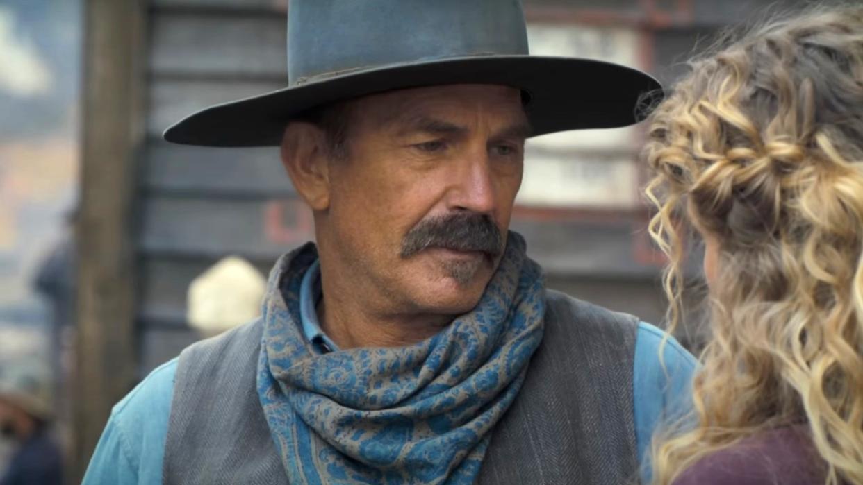  Kevin Costner is seen in the trailer for Horizon: An American Saga - Chapter One. 