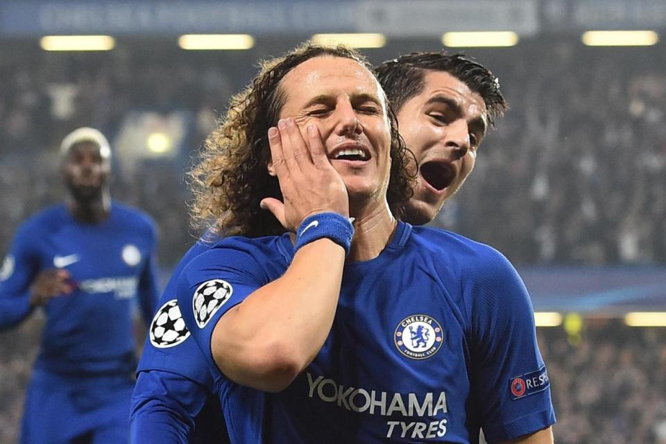 David Luiz scored conceded a number of cheap free-kicks (AFP/Getty Images)