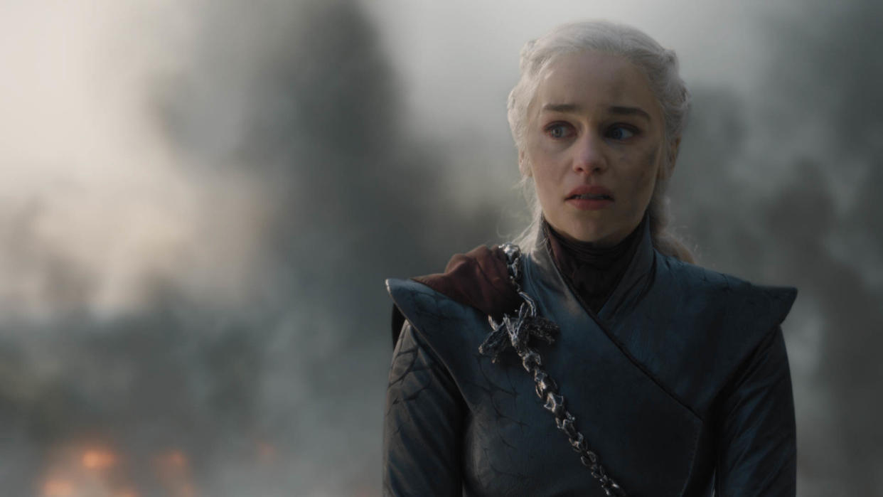 Daenerys snaps and destroys King's Landing but with poor writing her switch from hero to villain feels like whiplash (Credit: HBO)