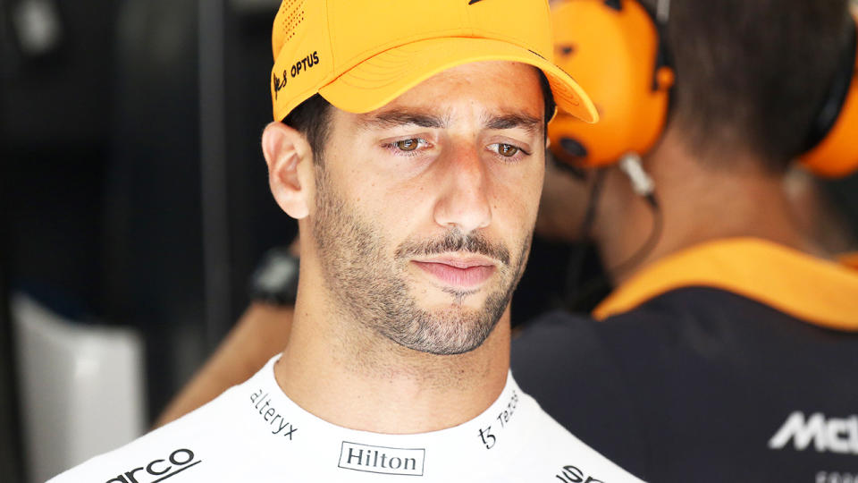 Daniel Ricciardo, pictured here during the Hungarian Grand Prix.