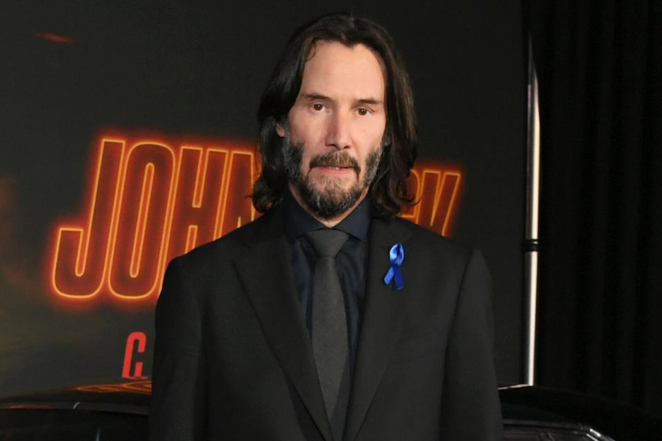 Keanu Reeves attends “John Wick: Chapter 4” Los Angeles Premiere