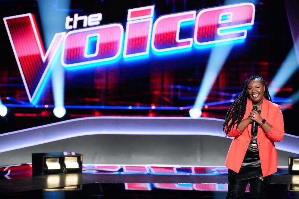 Oklaoma City singer-songwriter Taylor Deneen performs on the Blind Auditions of "The Voice" Season 24.